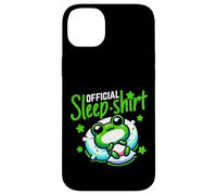 Cute Comfy Frog Lover Official Sleep Bedtime Pajamas Gift Case for iPhone 14 Plus