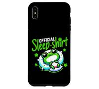 Cute Comfy Frog Lover Official Sleep Bedtime Pajamas Gift Case for iPhone XS Max