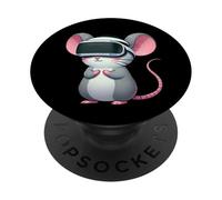 Cute Comic Mouse Rat VR Gaming Virtual Reality PopSockets Adhesive PopGrip