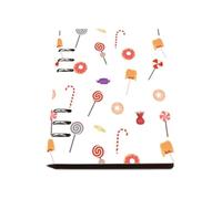 Cute Confectionery Notebook A5, Pu Leather Notebooks, Lined Paper A5 Lined Notebook 180Pages/90Sheets, Journal for Work, Note Book for Man, Study Essentials Women Man