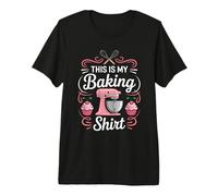 Cute Cookie Baking Cooking Cook Chef Mom Dad Premium T-Shirt