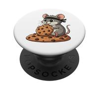 Cute Cookie Ninja Mouse Sweet Cartoon Design PopSockets Adhesive PopGrip