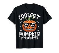 Cute Coolest Pumpkin In The Patch Halloween Boys Girls Kids T-Shirt