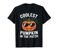 Cute Coolest Pumpkin In The Patch Halloween Boys Girls Kids T-Shirt
