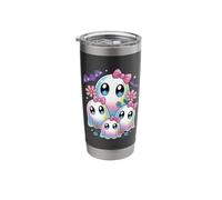 Cute Coquette Ghost Pastel Galaxy Halloween Fall Aesthetic Stainless Steel Insulated Tumbler