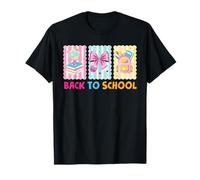 Cute Coquette Pencil Globe Backpack Back to School T-Shirt