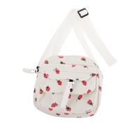 Cute Corduroy Crossbody Bag for Women Small Shoulder Bag with Soft Comfortable Feel Versatile Cloth Material Fashionable Design for Everyday Use