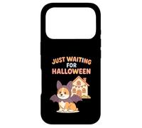 Cute Corgi Bat Waiting For Halloween Spooky Season Case for iPhone 17 Pro
