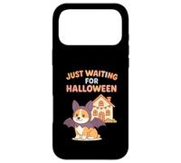 Cute Corgi Bat Waiting For Halloween Spooky Season Case for iPhone 17 Pro Max
