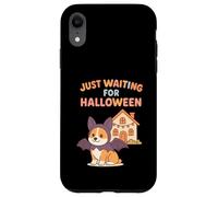Cute Corgi Bat Waiting For Halloween Spooky Season Case for iPhone XR