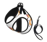 Cute Corgi Butt,Pet Harness,Adjustable Reflective Dog Harness,Pet Leash Vest,L