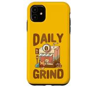 Cute Corgi Daily Grind Coffee Store Dog Lover Case for iPhone 11