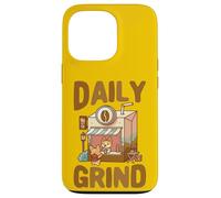 Cute Corgi Daily Grind Coffee Store Dog Lover Case for iPhone 13 Pro