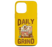 Cute Corgi Daily Grind Coffee Store Dog Lover Case for iPhone 13 Pro Max