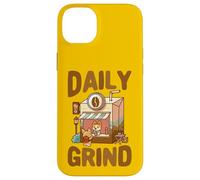 Cute Corgi Daily Grind Coffee Store Dog Lover Case for iPhone 14 Plus