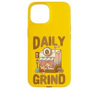 Cute Corgi Daily Grind Coffee Store Dog Lover Case for iPhone 15