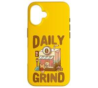 Cute Corgi Daily Grind Coffee Store Dog Lover Case for iPhone 16
