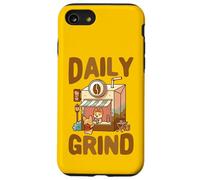 Cute Corgi Daily Grind Coffee Store Dog Lover Case for iPhone SE (2020) / 7/8