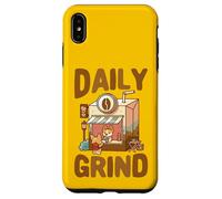 Cute Corgi Daily Grind Coffee Store Dog Lover Case for iPhone XS Max