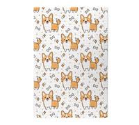 Cute Corgi Dog And Bone Pattern, Jigsaw Puzzles 1000 Pieces, Wooden Jigsaw Family Game Wall Decor for Adults Teens