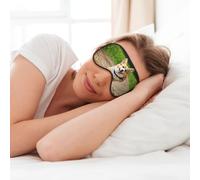 Cute Corgi Print Soft Eye Mask for Sleep Mask Sleep Eye Mask for Women Men Sleeping Sleeping Travel