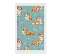 Cute Corgis Diamond DIY Painting Kits Square Full Drill Digital Art Craft for Home Office Wall Decor