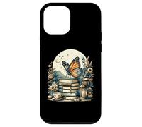 Cute Cottagecore Aesthetic Butterfly Reading Book Nerd Case for iPhone 12 mini
