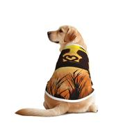 Cute Couple Monkey Print Dog Outfit Sleeveles, Funny Pet Dog Clothes Machine Washable Shirt Vest For Medium Large Dogs