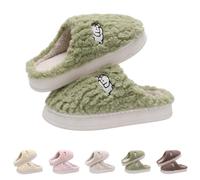 Cute Couple Slippers Dog Slippers Adult Sweet Unisex Sliders Indoor House Shoes Fuzzy Home Shoes Chunky Soft Sole Sliders Fashionable Bedroom Slides Soft Plush Slides Comfort Fit Slipper