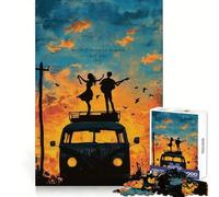 Cute Couples Love Quote Jigsaws 1000 Pieces for Adults Sharp Brain Perfect Connection Family Bond Art Work (38x26cm)