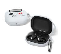 Cute Cover for Powerbeats Fit Case 2025, 3D Cartoon Funny Design | Shock Resistant | Full Protection Soft Silicone Case Compatible with Beats Powerbeats Fit Earbuds Accessories with Keychain, Grey