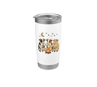 Cute Cow Campfire Camping Stainless Steel Insulated Tumbler