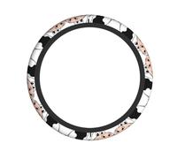 Cute Cow Print -Print Best Non-Slip Steering Wheel Cover - Universal Fit For Cars, Suvs & Trucks - Thermal Protection Neoprene Grip