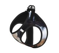 Cute Cow Print Soft Pet Harness and Leash Set, Adjustable Mesh Puppy Vest Harness for Small Medium Large Dogs and Cats