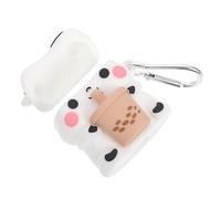 Cute Cow Wireless Earphone Protective Case for Durable Protective Cover for Earbuds Precise Fit Impact Resistant Compatible with Charging for Travel Everyday Use