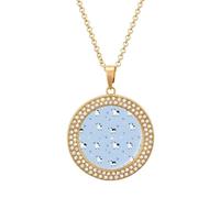 Cute Cow Women's Custom Pendant Necklace Round Diamond Necklaces Jewelry Gifts for Men Birthday