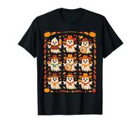 Cute Cowboy Ghosts Spooky Fall Autumn Western T-Shirt