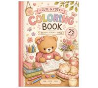 Cute & Cozy Coloring Book