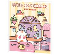 Cute & Cozy Coloring - Hygge Moments - (German Import) Book NEW