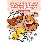 Cute Cozy Coloring: Puppies