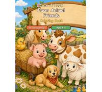 Cute & Cozy Farm Animal Friends Coloring Book