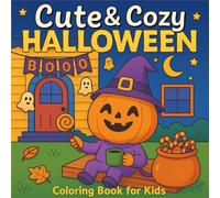 Cute & Cozy Hallowen : Coloring Book for Kids: Adorable Pumpkins, Ghosts, Witches, and More - Perfect Halloween Activity for Boys and Girls