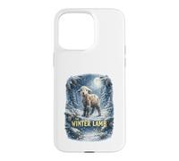 Cute Cozy Sheep Detective Lamb Mystery Funny Farm Meme Case for iPhone 15 Pro Max