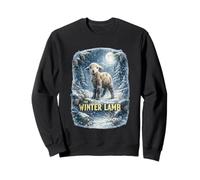 Cute Cozy Sheep Detective Lamb Mystery Funny Farm Meme Sweatshirt