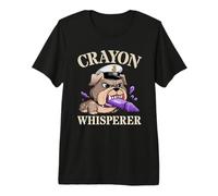 Cute Crayon Whisperer Armed Forces Jarhead Family Military Premium T-Shirt