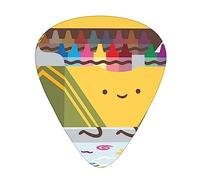 Cute Crayons Box High-Quality, Wear-Resistant And Tough Guitar Picks Give You A Different Musical Experience
