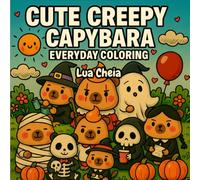 Cute Creepy Capybara Everyday Coloring