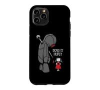 Cute Creepy Sad Does It Hurt Voodoo Doll Goth Girl Humor Case for iPhone 11 Pro