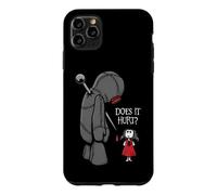 Cute Creepy Sad Does It Hurt Voodoo Doll Goth Girl Humor Case for iPhone 11 Pro Max