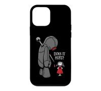Cute Creepy Sad Does It Hurt Voodoo Doll Goth Girl Humor Case for iPhone 12 mini
